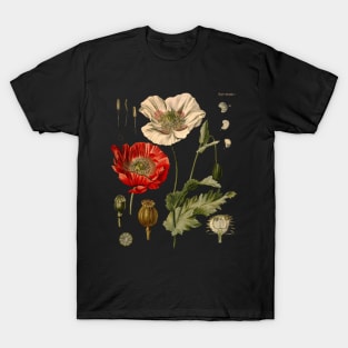 Medical Plants Poppy T-Shirt